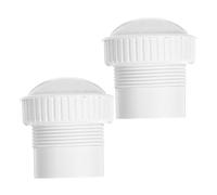 ULTECHNOVO 2pcs Human Body Sensor Shade Plastic Casing High Sensitivity Motion Detection Light Box with Openhole Design for Outdoor Indoor Night Safety Lighting