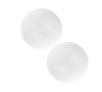 ULTECHNOVO 2pcs Inch Polystyrene Cake Dummy Foam Ball White round Sphere Reusable Cake Decorating Practice Model for Bakery Tiered Simulation Construction