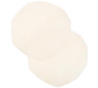 ULTECHNOVO 2pcs Leather Drum Heads for Drum Kit Sturdy Percussion Parts Designed to Reduce Continuous Vibration Resistant to Impact for Percussionists