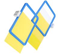 ULTECHNOVO 2pcs Magnetic Price Tags Sign Labels Made of Sturdy Abs Plastic and Magnet, Practical and Portable Multi-use Classification Sign Board for Supermarket and Events