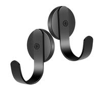 ULTECHNOVO 2pcs Magnetic Wreath Hangers with Strong Magnets for Front Door and Metal Surfaces Multipurpose Garland Holders for Christmas Decorations Keys Hats and Lightweight Coats and Secure
