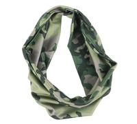 ULTECHNOVO 2pcs Men's Non-slip Camo Sweatbands, Elastic Polyester Athletic Headbands for Yoga, Basketball, and Sports