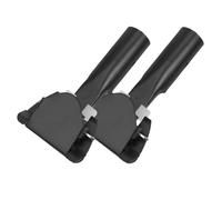 ULTECHNOVO 2Pcs Metal Mop Bar Clamp Replacement Adapter for Mop Heads Easy to Install Lightweight Iron Construction