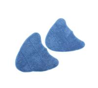 ULTECHNOVO 2Pcs Microfiber Steam Mop Cleaning Pads Washable Reusable for Vax Hook Loop Design for Hard Floors Blue