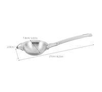 ULTECHNOVO 2pcs Mini Tea Filter Spice Sieve Mini Sieve Matcha Sifter Strainer Mesh Tea Strainer Stainless Steel Silver