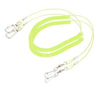 ULTECHNOVO 2pcs Parrot Flying Harness Bird Traction Rope Sturdy Non-skid Handle Design Plastic Steel Wire Sturdy Outdoor Training Leash for Pet Birds