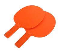 ULTECHNOVO 2pcs Ping Pong Paddles, Anti-slip Plastic Table Tennis Bat Set for Beginners and Boys and Girls, Lightweight Unbreakable Rackets for Outdoor Home Entertainment