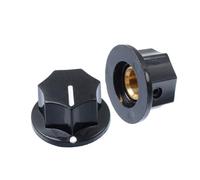 ULTECHNOVO 2pcs Plastic Knobs Rotary Control Turning Knobs Creative Design Fine Workmanship Controls Level and Voice for Electric Guitar and Synthesizer