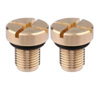 ULTECHNOVO 2Pcs Radiator Bleeder Screw for E36 Coolant Expansion Tank Reservoir Plug Engine Air Bleeding Replacement Car Part