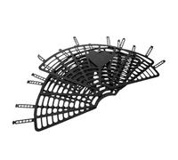 ULTECHNOVO 2pcs Rear Seat Protective Net for Bicycle and Electric Bike, Black Plastic Rear Protector Mesh, Stable Structure, Easy Installation, for Young Passengers
