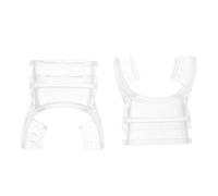 ULTECHNOVO 2pcs Replacement Soft Silicone Mouthpiece for Diving Regulator and Snorkel, Easy to Clean and Secure Non-slip Fit, Size Spare Part for Scuba Diving Accessories