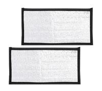 ULTECHNOVO 2pcs Reptile Heating Pad with Reflective Insulation Film, Portable Lizard Heater Mat for Snake and Turtle, Consistent Warmth with Flexible Installation for Terrarium and DIY Living
