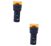 ULTECHNOVO 2pcs Signal Buzzer Alarm Cycle Indicator Light Led Industrial Warning Light Compact