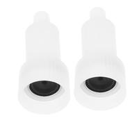 ULTECHNOVO 2pcs Soap Dispenser Heads Replacement Bottle Parts Threaded Nozzle Compatible for 350ml Wall-mounted Soap Pumps for Hotel Kitchen and Bathroom Use