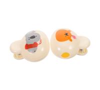 ULTECHNOVO 2pcs Toothbrush Head Protector Caps Plastic Brush Cover Compact Storage Clip for Travel and Outdoor Adventures