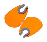 ULTECHNOVO 2pcs UV Nail Lamp Cover Protector Fan-shaped Plastic Shield for Eye Protection UV Blocking Board Fit for Gel Nail Curing Lights Lightweight for Salon and Home Use