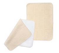 ULTECHNOVO 2pcs Washable Dog Pee Pads High Absorbency Cotton Training Mat for Small Pets Suitable for Traveling and Outdoor Use