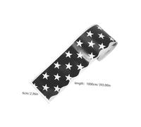 ULTECHNOVO 3 Rolls Star Pattern Bulletin Board Borders Trim Self-Adhesive Scalloped Edge Stickers for Classroom Preschool Office Decor Easy Apply and Reposition Vivid Poster Borders Craft