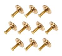 ULTECHNOVO 30pcs Metal Pin Backs for Badges with Secure Grip and Easy Handling Golden Badge Fixing Accessories for Crafting and Creating Lapel Pins for Conventions