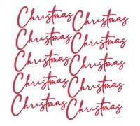 ULTECHNOVO 30pcs Red Paper Christmas Cake Toppers Merry Xmas Word Decorations for Holiday Baking Supplies Festive Dessert Side Decor for Winter Party Cupcakes