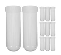 ULTECHNOVO 30pcs Screw Cap round Bottom Centrifuge Tubes with Silicone Sealing Ring Micro Test Tubes for Laboratory Sample Storage