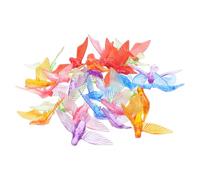 ULTECHNOVO 30pcs Wind Chime DIY Acrylic Hanging Charms Dove Pendants Fostering Creativity for Indoor Crafts