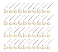 ULTECHNOVO 35pcs Electronic Piezo Element Passive Piezoelectric Buzzer for Guitar Disc Transducer Piezo Buzzer Alarm Sounder Sensor