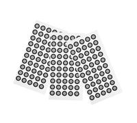ULTECHNOVO 3d Scanning Reference Points 50 Markers Per Sheet 3 Sheets Reflective Film Marking Stickers Easy to Apply for Objects People Architecture