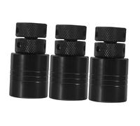 ULTECHNOVO 3pcs Adjustable Mini Screw Jack Heavy Duty Support Floor Leveling Jack Machinist Stands for Caravan Van Shed