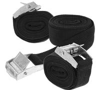 ULTECHNOVO 3pcs Cargo Straps Tie down 25mm Thickened Polypropylene Webbing with Zinc Alloy Pressing Buckle 200cm Truck Packing Belts for Securing Luggage and Heavy-duty Cargo