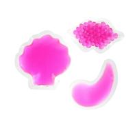 ULTECHNOVO 3pcs Lip Gel Pack Cold Hot Therapy Pack with Cool Soothing Gel Pvc Material Lips-shaped Design Face Toxins Reduce Dark Circles for Facial Care in Hospitals