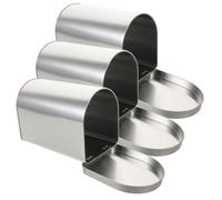 ULTECHNOVO 3PCS Mailbox Shaped Tinplate Christmas Cookie Box Festive Biscuit Storage Tins for Holiday Treats Candy and Xmas Year Party Favors Multipurpose Decorative Gift Containers
