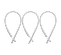 ULTECHNOVO 3pcs Metal Sewing Tool for Drawstring Replacement with Iron Spring Clip, Quickly Grabs Cords and Elastic Bands, Prevents Bending and Wear, for Sewing Kits and Adding Drawstrings
