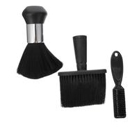 ULTECHNOVO 3pcs Neck Duster Barber Brush Lightweight Hair Cleaning Tools for Hairdressing Beard Styling Home Salon Multifunctional Grooming Brushes