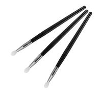 ULTECHNOVO 3pcs Silicone Cosmetics Brush Professional Lip Makeup Set Gentle Fluid-resistant Silicone Surface Applying Lipstick Reducing Waste of Beauty Products Personal Use on The Go