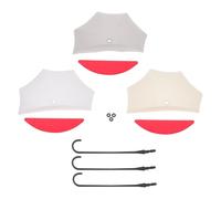 ULTECHNOVO 3pcs Small Hamster Springboards for Small Pets Plastic Wall-mounted Platforms Easy to Install and Satisfy Natural Instincts for Pet Cage Accessories