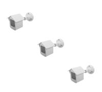 ULTECHNOVO 3sets Outdoor Camera Wall Mount Dummy Security Camera Rain Cover Protective Roof for Cam