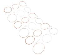 ULTECHNOVO 3sets Stainless Steel Acoustic Guitar Strings Kit Set for Folk and Classical Guitars Steel Strings with Accurate Tuning Suitable for Various Music Styles and Performances