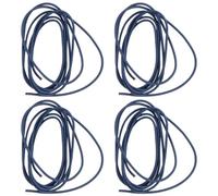 ULTECHNOVO 4 Rolls of Nylon Elastic Bands Metal Buckle for Traveler’s Notebook and Regular Size Notebook Stretchy Replacement Accessories for Secure Binding