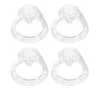 ULTECHNOVO 4pcs 3d Printing Pen Base Stand, Lightweight Portable Plastic Holder for DIY Tool Accessories, Pen Storage Bracket Suitable for Students and Artists, Organised Workspace