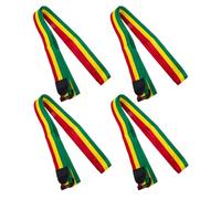 ULTECHNOVO 4pcs African Drum Strap Nylon Adjustable Djembe Sling Straps Buckles for Music Percussion Instrument Accessories for Drumming Practice