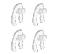 ULTECHNOVO 4pcs Beauty Gun Presser Foot Tube Stabilizer Foot for Electroporation Device Reusable Injector Home Use Beauty Gun Parts