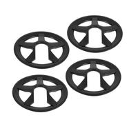 ULTECHNOVO 4pcs Bike Chainring Guard Cover Protector for Mountain and Road Bikes Wear-resistant Crankset Shield with Quick Detachment for Easy Maintenance Fit for Adults Outdoor Cycling