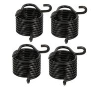 ULTECHNOVO 4pcs Black Steel Air Hammer Springs Replacement Compression Retainers for Pneumatic Tools Compatible with Models Easy Install Multi-Model Industrial Use
