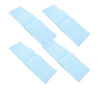 ULTECHNOVO 4pcs Blue A5 Tearable Lined Notepad Paper Memo Pads Lightweight and Easy to Carry, Simple Design for Students and Travelers