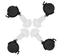 ULTECHNOVO 4pcs Cat Cage Castor Wheels Swivel Rolling Heavy Duty Casters Replacement for Pet Carriers Furniture and Dog Cage Wheels