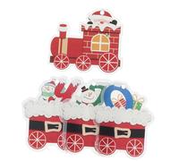 ULTECHNOVO 4pcs Christmas Tree Hanging Ornaments Xmas Tree Pendants Festive Hanging Decorations for Holiday Party Favor Proper Acrylic Xmas Decorations with Charming Craftsmanship