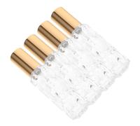 ULTECHNOVO 4pcs Cocktail Spray Bottle Set 10ml Reusable Glass and Aluminum Atomizer for Precise Liquor Dispensing and Quick Ingredient Switch, for Kitchen Atomizer Tool Setups and Mixology