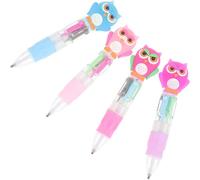 ULTECHNOVO 4pcs Dotting Pens Animal Shaped Lightweight Plastic Tools Comfortable to Handle Simple Design for Crystal Art Crafts