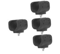 ULTECHNOVO 4pcs Hard Hat Light Mounting Clip Practical Clip for Flashlight Holder Easy Installation Lightweight Design Secure Fit for Safety Helmets for Work and DIY Projects